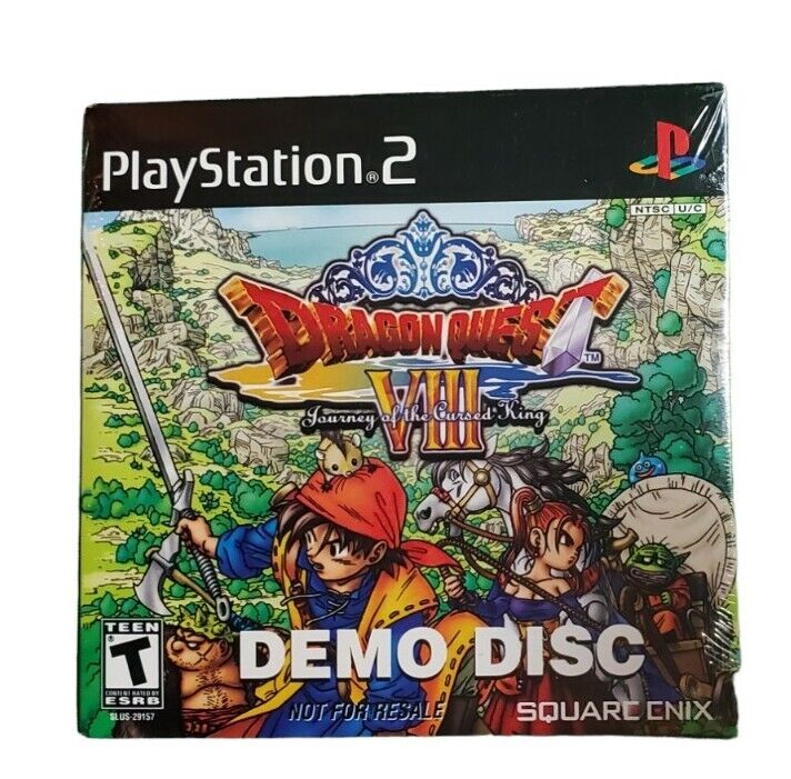 Dragon Quest VIII : Journey of the Cursed King (Demo Disc) (Playstation 2) (Online Only)