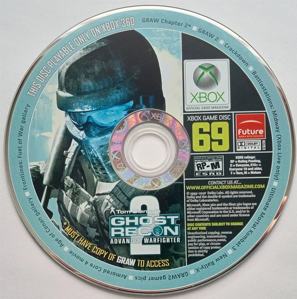 Official Xbox Magazine Demo Disc #69 (Xbox 360) (ONLINE ORDER ONLY)
