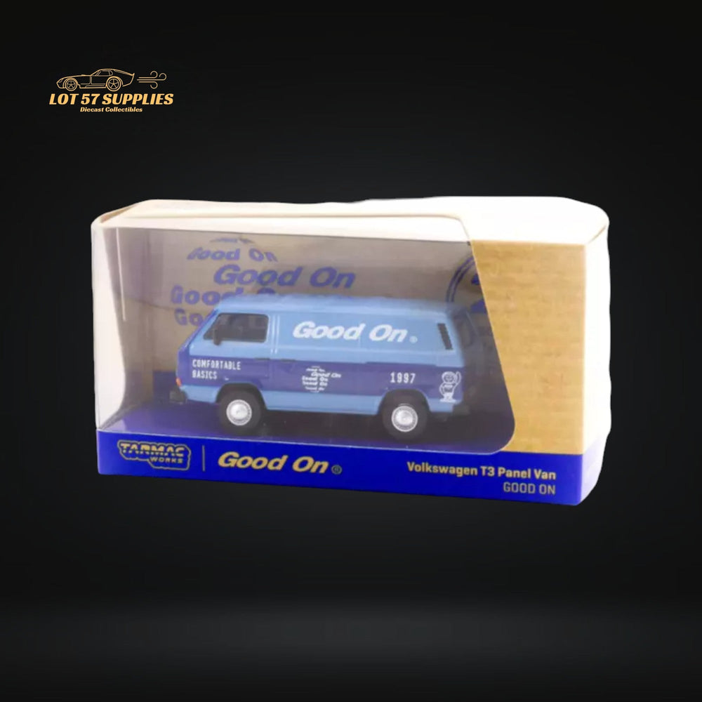 Tarmac Works X Schuco Collab64 Volkswagen T3 Panel Van GOOD ON 1:64 T64S-001-GO (ONLINE ORDER ONLY)