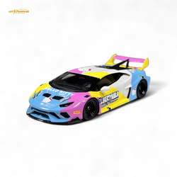Flame Huracan LP610-4 LWBK WideBody Resin - HELLO K I T T Y LBWK 1:64 (ONLINE ORDER ONLY)
