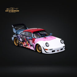 King Model Porsche RWB964 Akiba Mecha livery #96 Gold Rims 1:64 Limited to 499 Pcs (ONLINE ORDER ONLY)