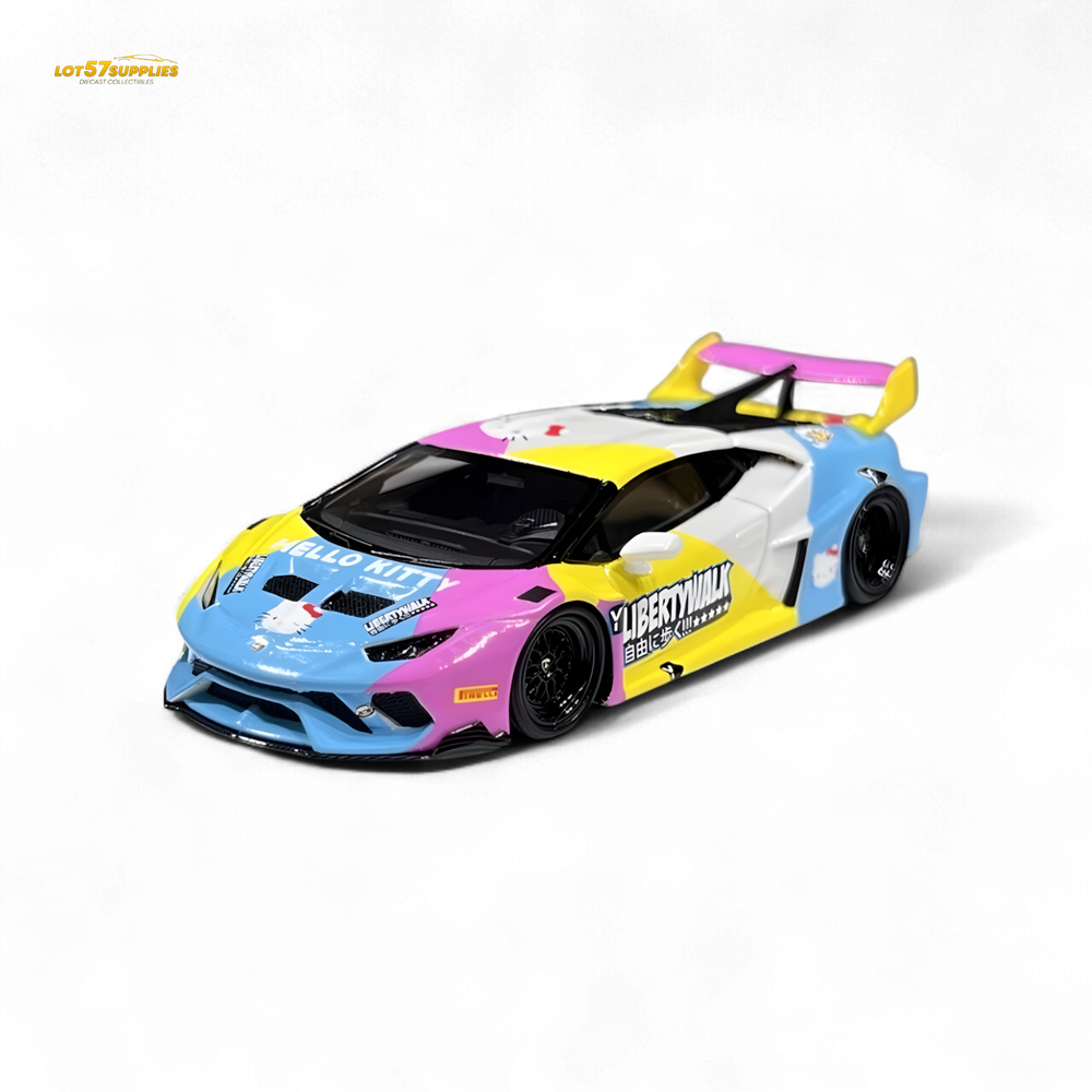 (Pre-order) Flame Huracan LP610-4 LWBK WideBody Resin - 1:64 (ONLINE ORDER ONLY)