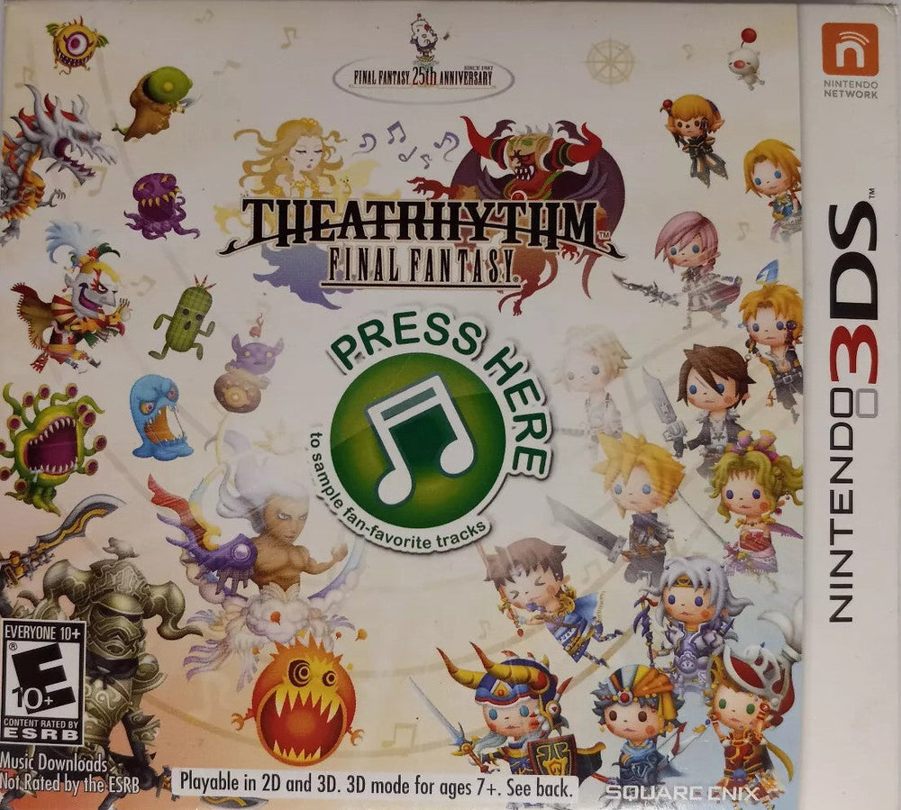 Theatrhythm: Final Fantasy with Musical Promo Case (Nintendo 3DS) (ONLINE ORDER ONLY)