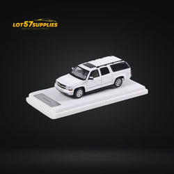 MK Miniatures Chevrolet Suburban in White 1:64 (ONLINE ORDER ONLY)