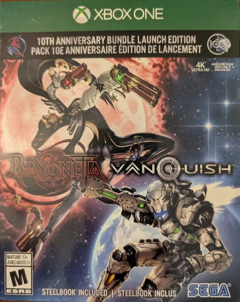 Bayonetta & Vanquish 10th Anniversary Steelbook Launch Edition (Xbox One) (Online Only)