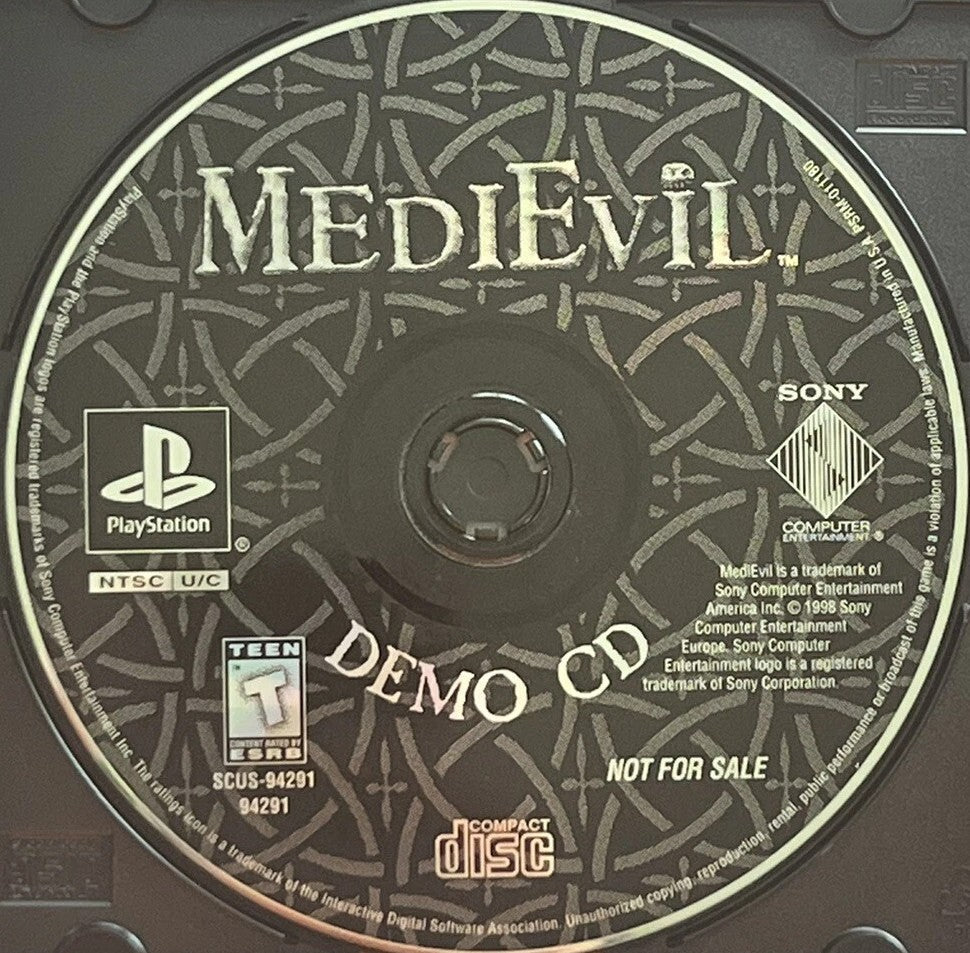 MediEvil Demo Disc (PlayStation) (ONLINE ORDER ONLY)