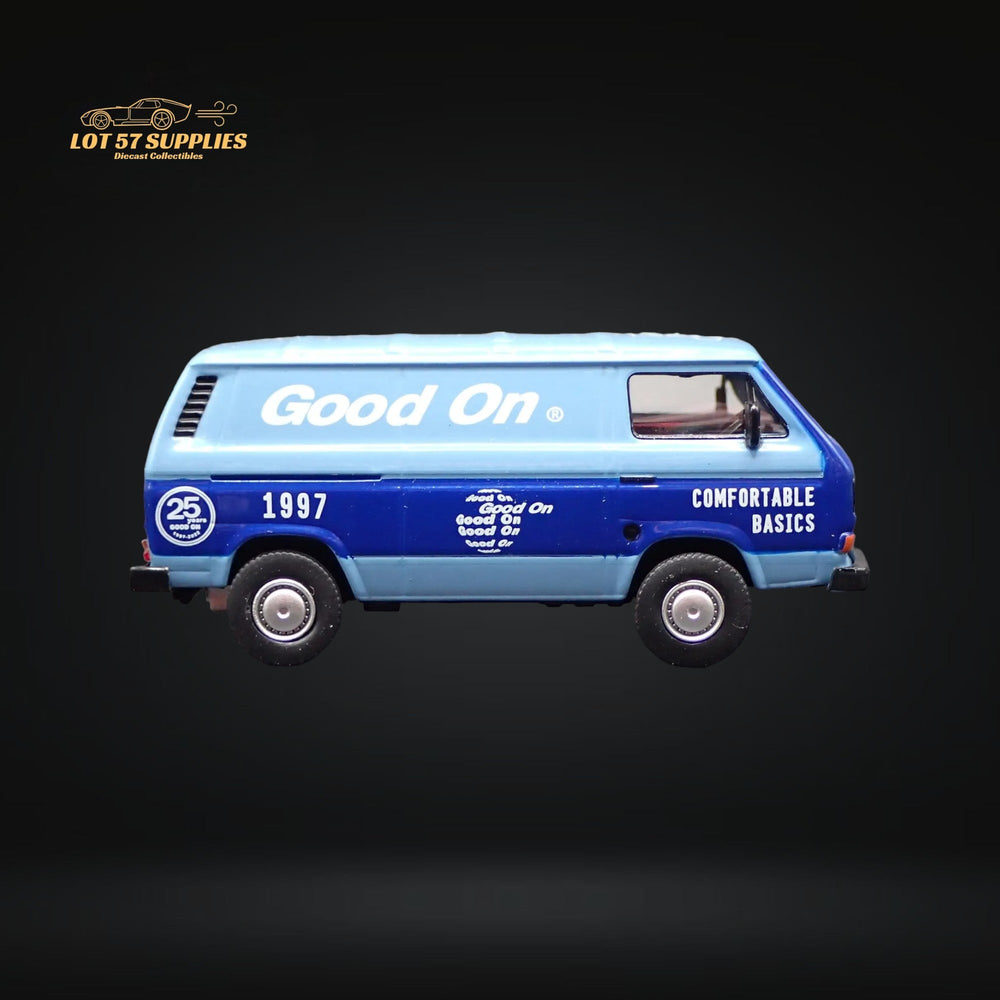 Tarmac Works X Schuco Collab64 Volkswagen T3 Panel Van GOOD ON 1:64 T64S-001-GO (ONLINE ORDER ONLY)