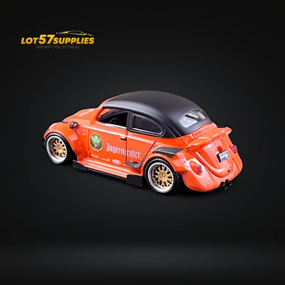 HKM Model VW Beetle Convertible Cabriolet Jagermeister 1:64 Limited to 599 Pcs (ONLINE ORDER ONLY)