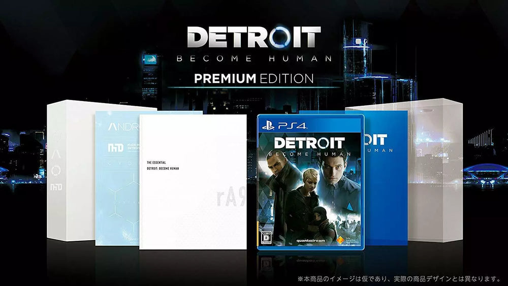 Detroit Become Human Premium Edition [Japan Import] (Playstation 4) (Online Order Only)