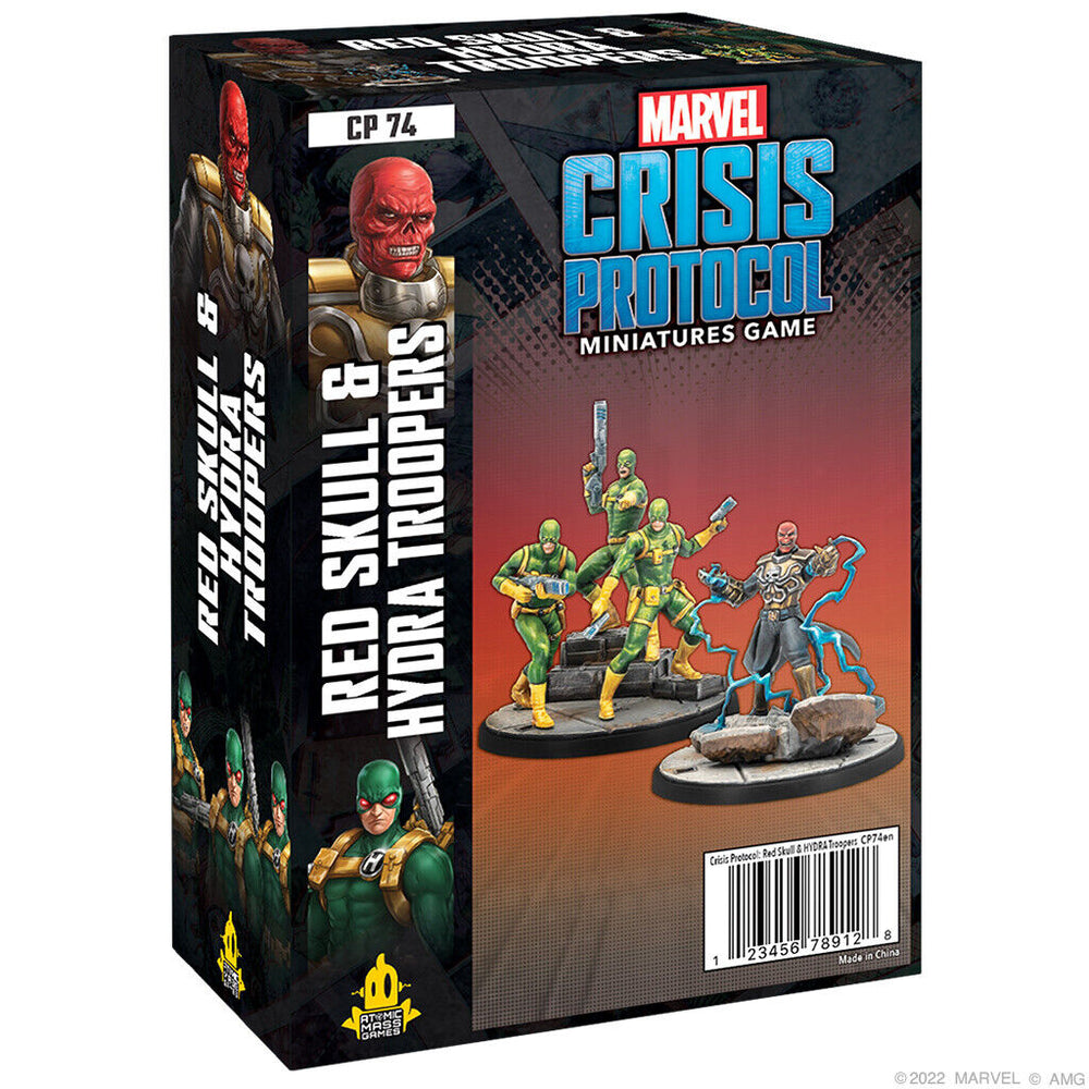Marvel Crisis Protocol - Red Skull & Hydra Troopers (Online Order Only)