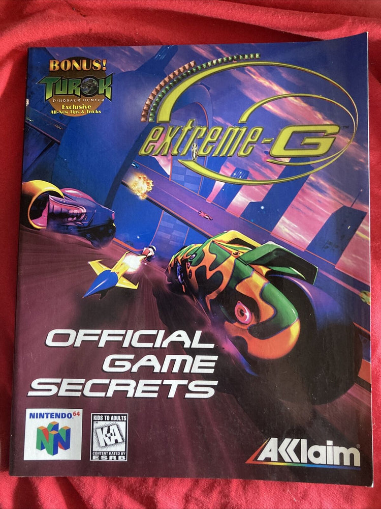 Extreme G with Strategy Guide Bundle (Nintendo 64) (Online Only)