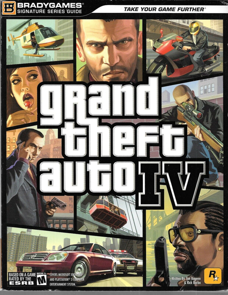 Grand Theft Auto IV Bundle [Game + Strategy Guide] (Xbox 360) (ONLINE ORDER ONLY)
