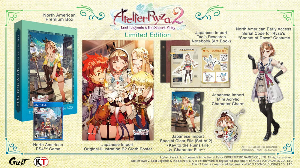 Atelier Ryza 2: Lost Legends & The Secret Fairy Premium Edition (Playstation 4) (Online Order Only)
