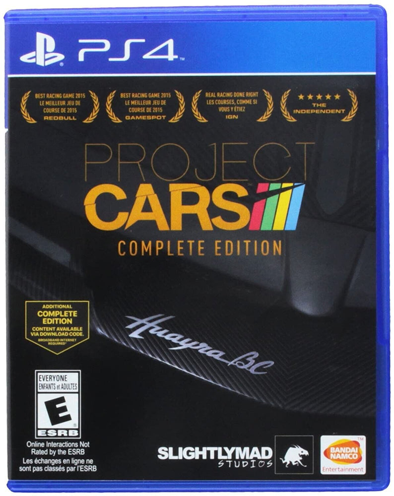 Project Cars (Complete Edition) (Playstation 4) (Online Only)