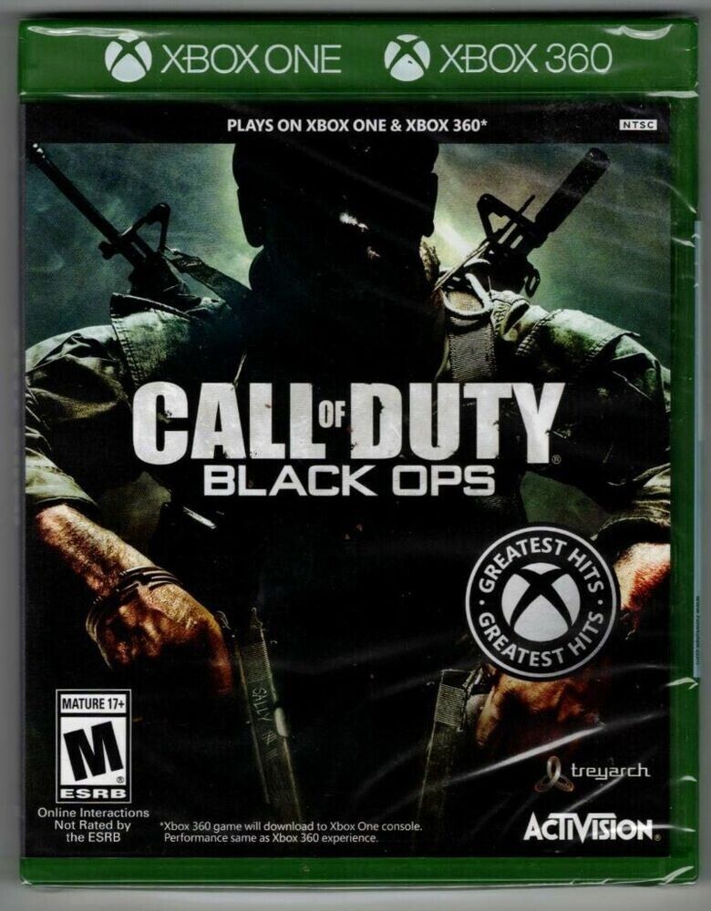Call of Duty: Black Ops (Platinum Hits) (Xbox 360/Xbox One) (ONLINE ORDER ONLY)