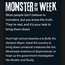 Monster of the Week - Roleplaying Game - Hardcover (Online Order Only)