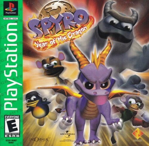 Spyro: Year of the Dragon (Greatest Hits) (Playstation) (ONLINE ORDER ONLY)
