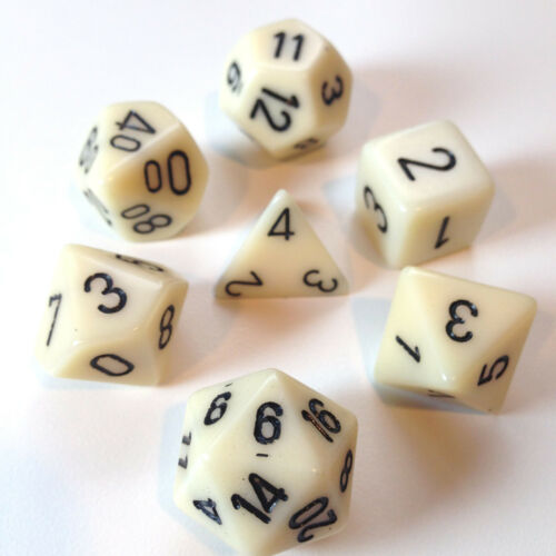 Chessex: Opaque Polyhedral Dice Set (Online Order Only)