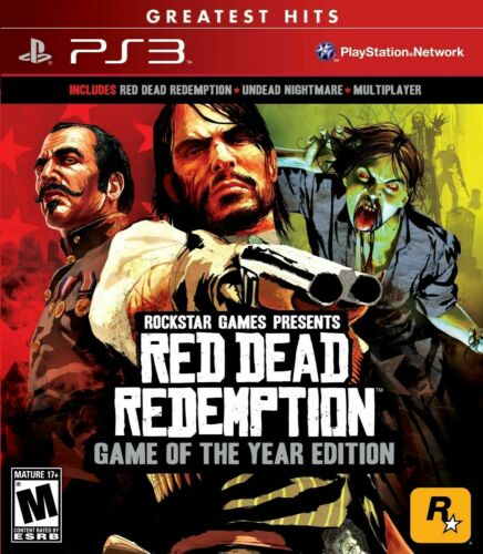 Red Dead Redemption: Game of the Year Edition (Greatest Hits) Bundle [Game + Strategy Guide] (Playstation 3) (Online Order Only)