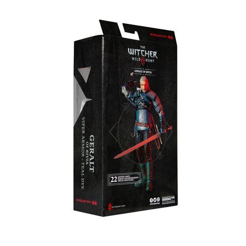 Witcher 7in Scale Geralt Of Rivia Action Figure Case (Online Order Only)