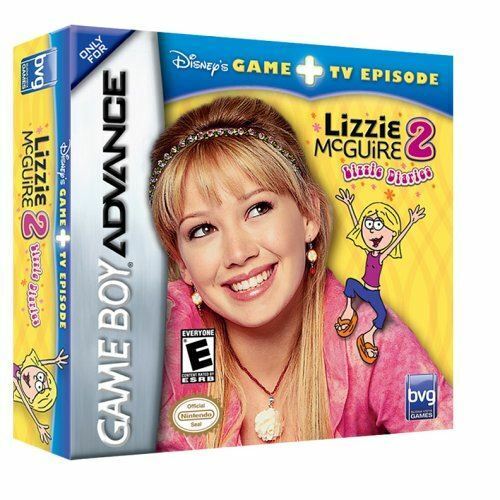 Disney's Lizzie McGuire 2: Lizzie Diaries Game + TV Episode (Gameboy Advance) (ONLINE ORDER ONLY)