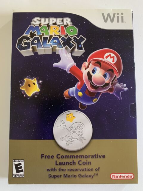 Super Mario Galaxy: Launch Coin Bundle (Nintendo Wii) (Online Order Only)