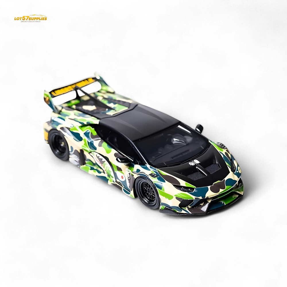 (Pre-order) Flame Huracan LP610-4 LWBK WideBody Resin - 1:64 (ONLINE ORDER ONLY)