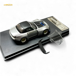(Pre-Order) Rhino Model RM 1:64 Honda S2000 Wide-Body Roadster Silver (ONLINE ORDER ONLY)