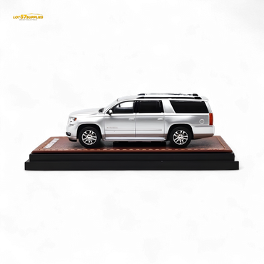 (Pre-Order) GOC Chevrolet Suburban 2015 - Silver 1:64 (Online Order Only)