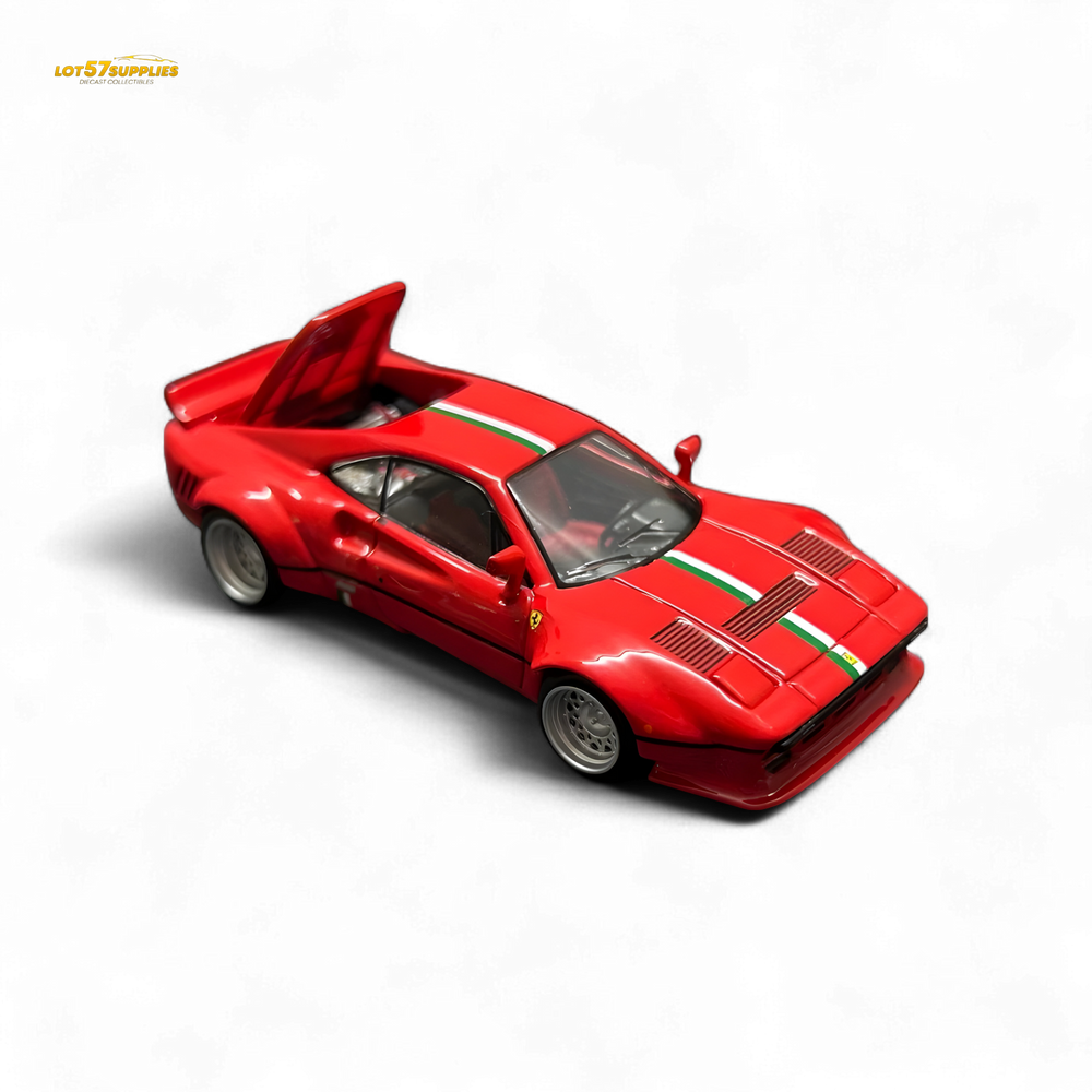 Hone Model 64 288GTO Wide-Body - Latte Art Red 1:64 (ONLINE ORDER ONLY)