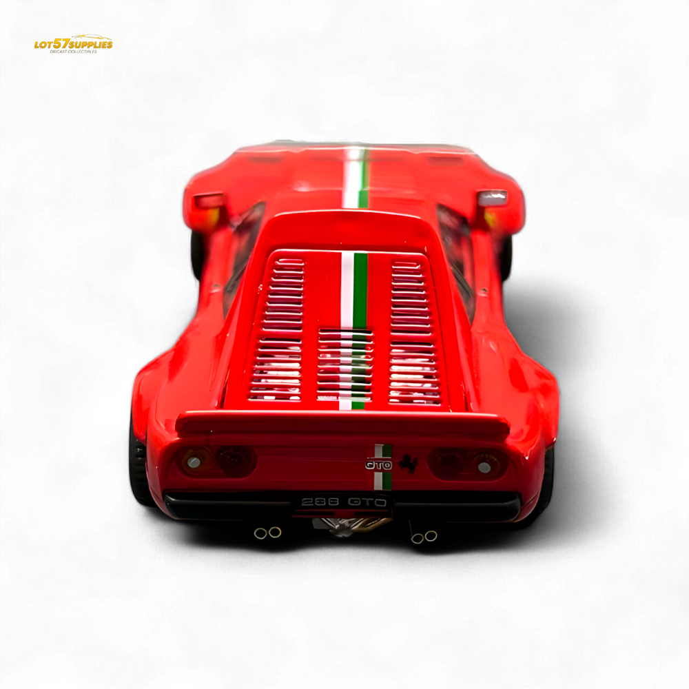 Hone Model 64 288GTO Wide-Body - Latte Art Red 1:64 (ONLINE ORDER ONLY)