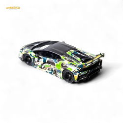 (Pre-order) Flame Huracan LP610-4 LWBK WideBody Resin - 1:64 (ONLINE ORDER ONLY)