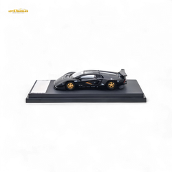 TimeMicro × PSC DESIGN Countach - Black 1:64 TM647701 (ONLINE ORDER ONLY)