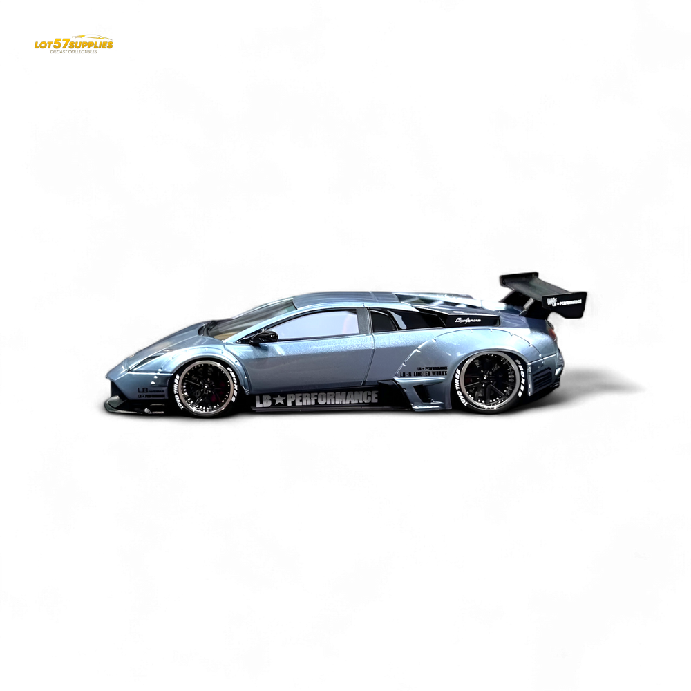 Error404 Lamborghini Murcielago LBWK - Ice Blue High Tail 1:64 (ONLINE ORDER ONLY)