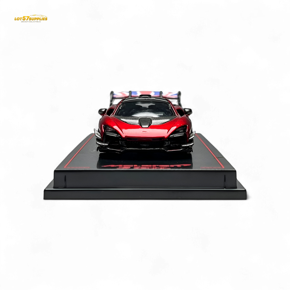 CM Model SennaGTR - Metallic red 1:64 (ONLINE ORDER ONLY)