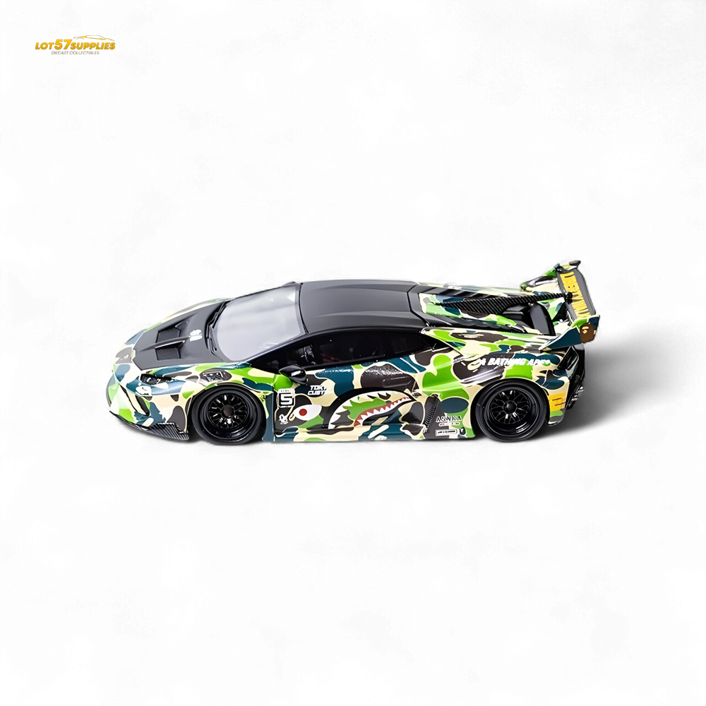 (Pre-order) Flame Huracan LP610-4 LWBK WideBody Resin - 1:64 (ONLINE ORDER ONLY)