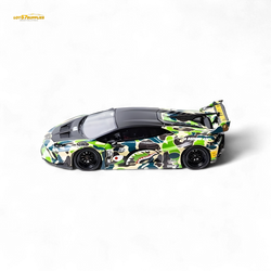 (Pre-order) Flame Huracan LP610-4 LWBK WideBody Resin - 1:64 (ONLINE ORDER ONLY)