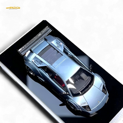 Error404 Lamborghini Murcielago LBWK - Ice Blue High Tail 1:64 (ONLINE ORDER ONLY)