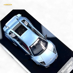 Error404 Lamborghini Murcielago LBWK - Ice Blue Low Tail 1:64 (ONLINE ORDER ONLY)