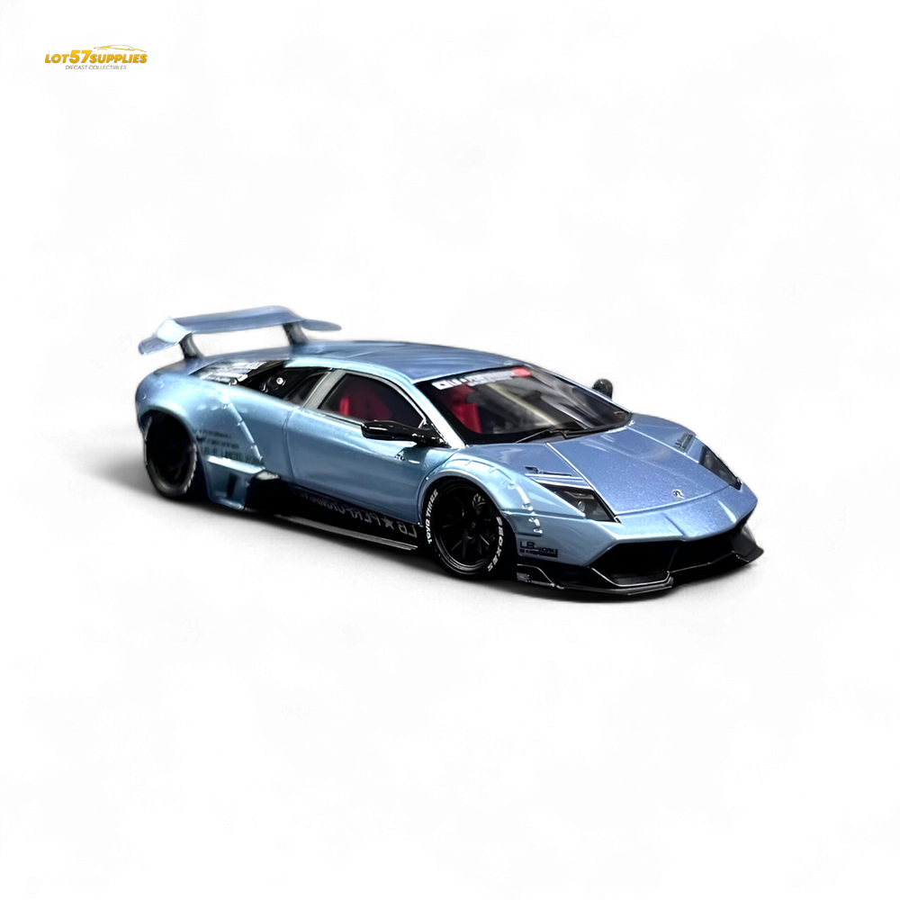 Error404 Lamborghini Murcielago LBWK - Ice Blue Low Tail 1:64 (ONLINE ORDER ONLY)