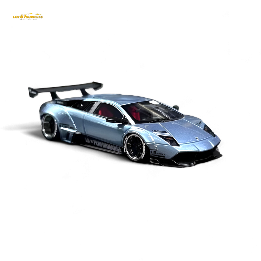 Error404 Lamborghini Murcielago LBWK - Ice Blue High Tail 1:64 (ONLINE ORDER ONLY)
