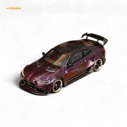 Street Weapon BMW M4 G82 Widebody - Dark Purple Special Edition 1:64 (ONLINE ORDER ONLY)