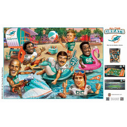 Miami Dolphins - All-Time Greats 500 Piece Jigsaw Puzzle