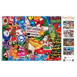 Happy Holidays - Greetings from the North Pole 300 Piece EZ Grip Jigsaw Puzzle