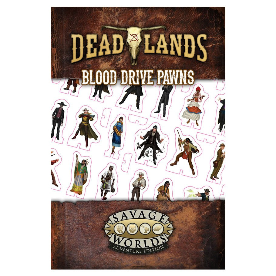 Savage Worlds: Deadlands - Weird West Blood Drive Pawns (ONLINE ORDER ONLY)