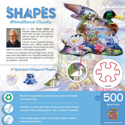 Shapes - Woodland Ducks 500 Piece Jigsaw Puzzle (ONLINE ORDER ONLY)