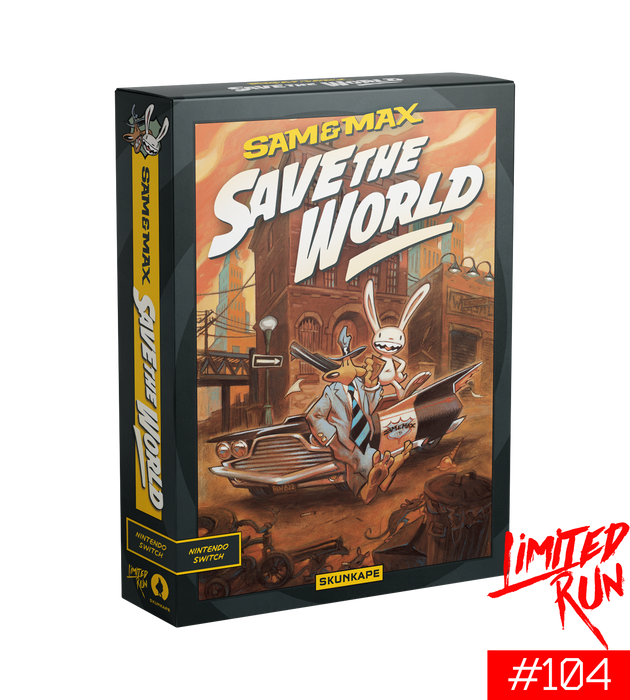 Sam & Max Save the World Limited Run #104 (Collector's Edition) (Nintendo Switch) (ONLINE ORDER ONLY)