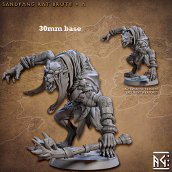 Sandfang Rat Brute: Sculpt A (Male Ratkin Fighter) (Online Order Only)