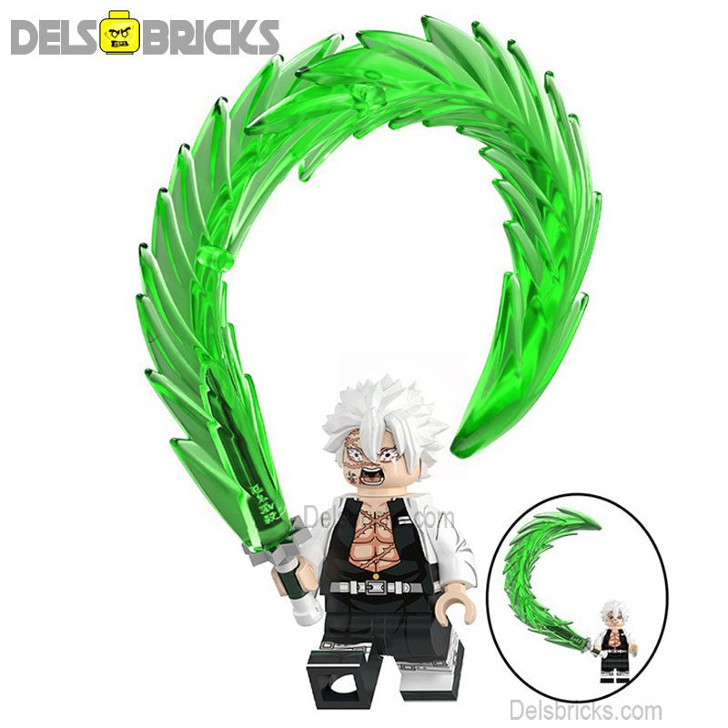 Sanemi Shinzugawa Demon Slayer Anime Lego Minifigures Custom Toys (ONLINE ORDER ONLY)