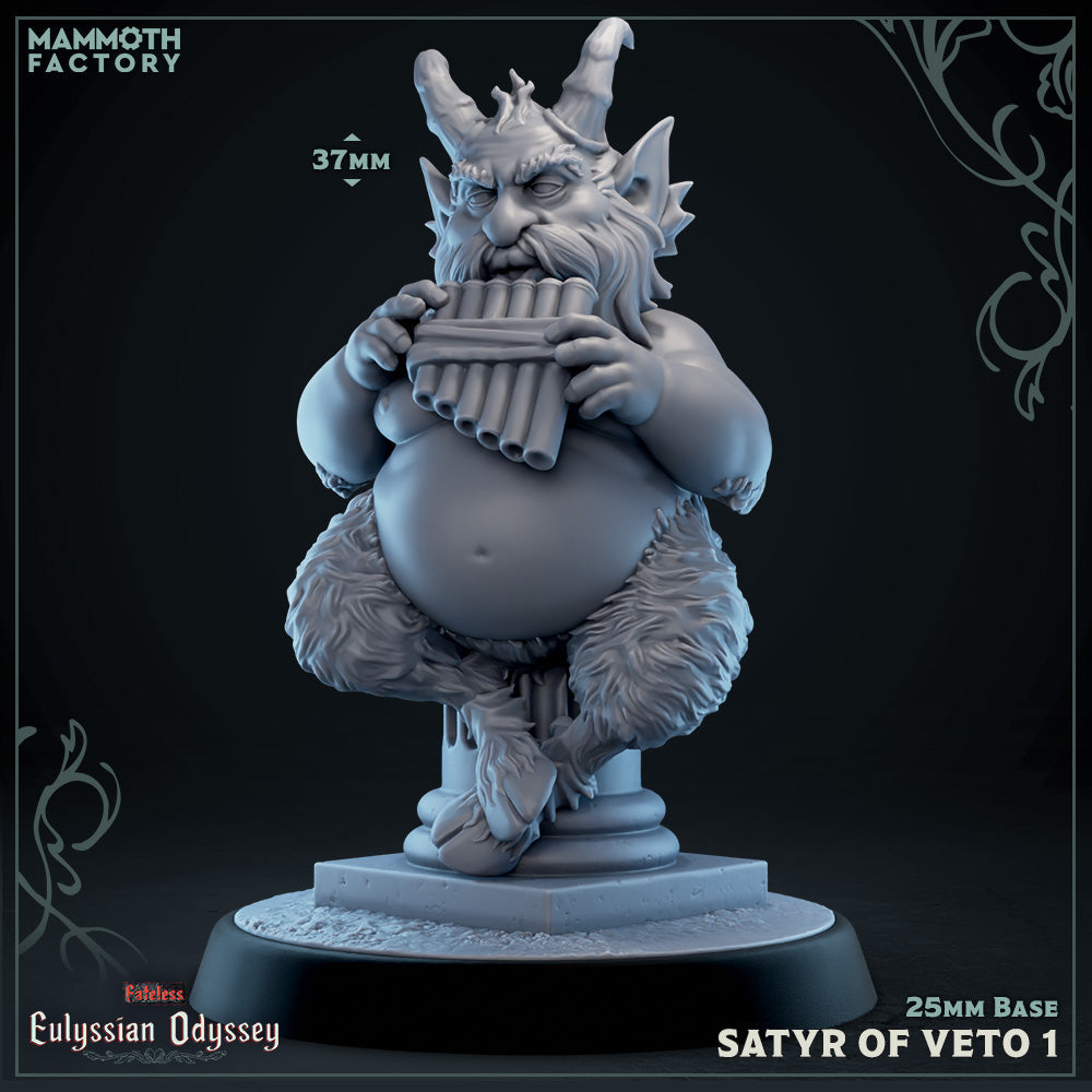 Satyr of Veto: Sculpt 1 (Male Satyr Bard) (Online Only)